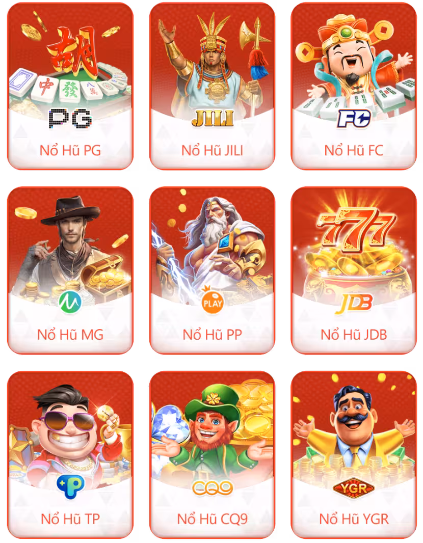 Sảnh game Nổ hũ EV9999
